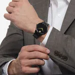 Movado Museum Classic Mens Black Tone Black Dial Watch