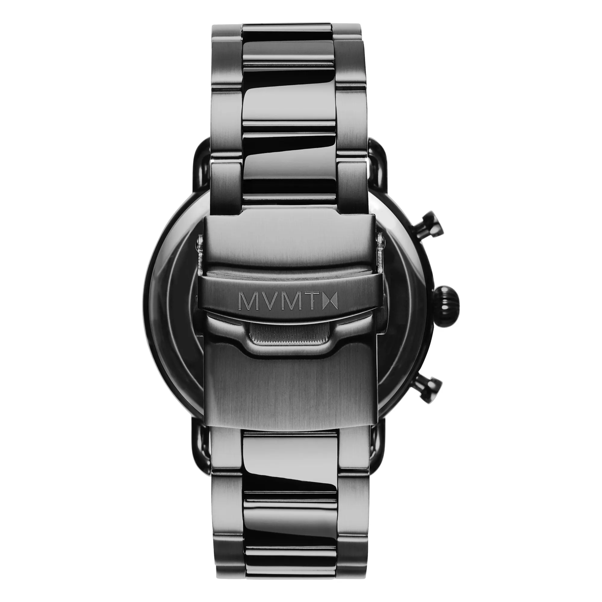 MVMT Blacktop Honey Smoke Grey Dial Grey IP Bracelet Men's Watch