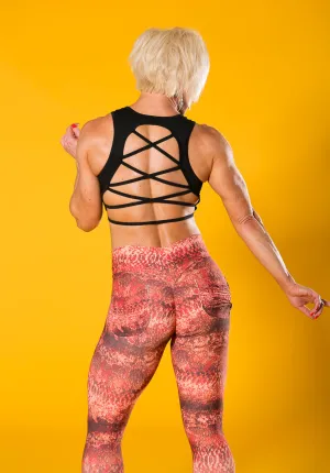 My Sporty Wear Flow Top - Snakeskin