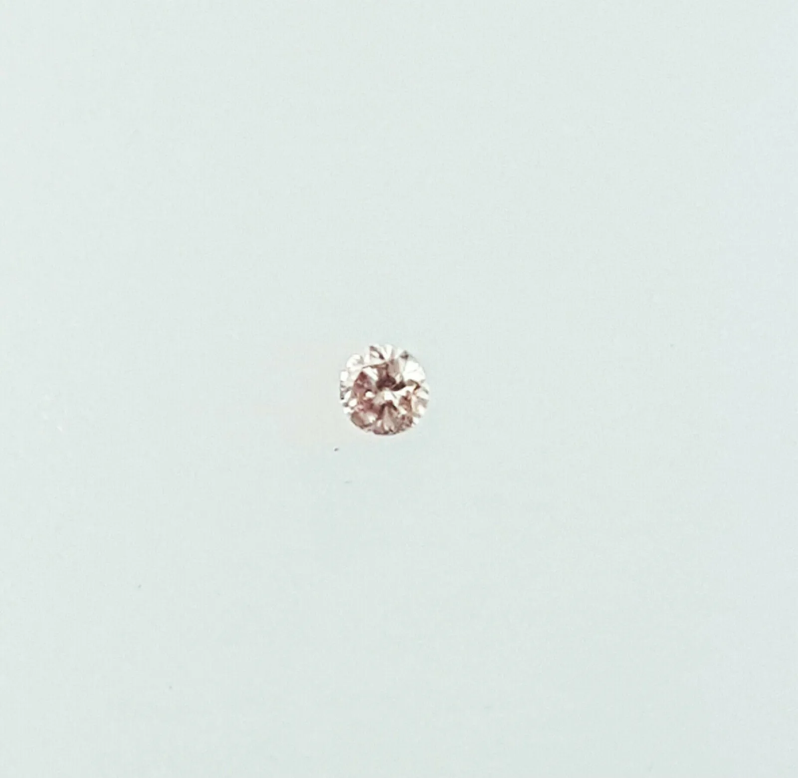 Natural Original Round Cut Rare Fancy Light Pink Color Loose Diamond 0.01CT