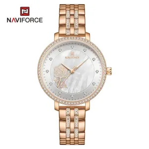 Naviforce 5017 - RoseGold White