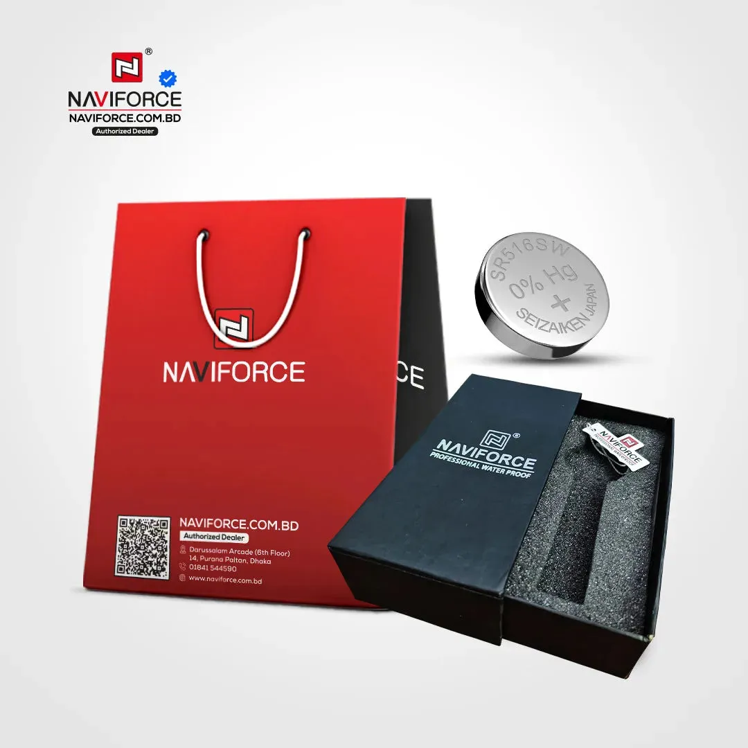 Naviforce 9189 CH – Sliver Blue