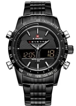Naviforce  Chronograph Sports Watch with LED