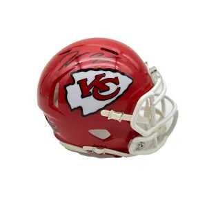 Noah Gray Signed Kansas City Chiefs Mini Speed Helmet (Black Ink)