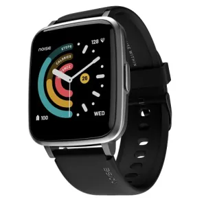 Noise ColorFit Pulse Spo2 Smart Watch with 10 days battery life, 60  Watch Faces, 1.4" Full Touch HD Display Smartwatch, 24*7 Heart Rate Monitor Smart Band, Sleep Monitoring Smart Watches for Men and Women & IP68 Waterproof (Jet Black)