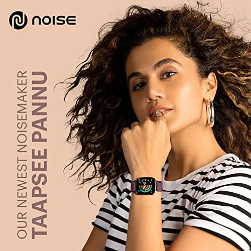 Noise ColorFit Pulse Spo2 Smart Watch with 10 days battery life, 60  Watch Faces, 1.4" Full Touch HD Display Smartwatch, 24*7 Heart Rate Monitor Smart Band, Sleep Monitoring Smart Watches for Men and Women & IP68 Waterproof (Jet Black)
