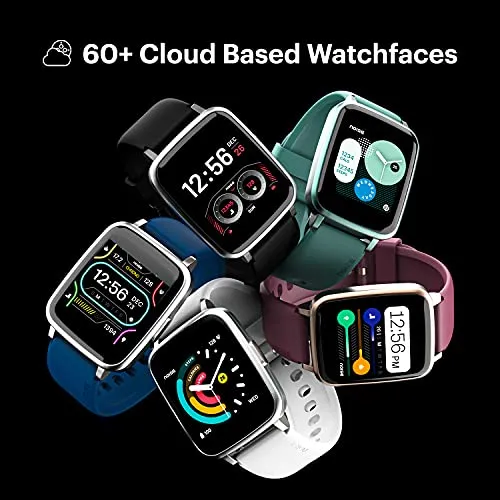 Noise ColorFit Pulse Spo2 Smart Watch with 10 days battery life, 60  Watch Faces, 1.4" Full Touch HD Display Smartwatch, 24*7 Heart Rate Monitor Smart Band, Sleep Monitoring Smart Watches for Men and Women & IP68 Waterproof (Jet Black)