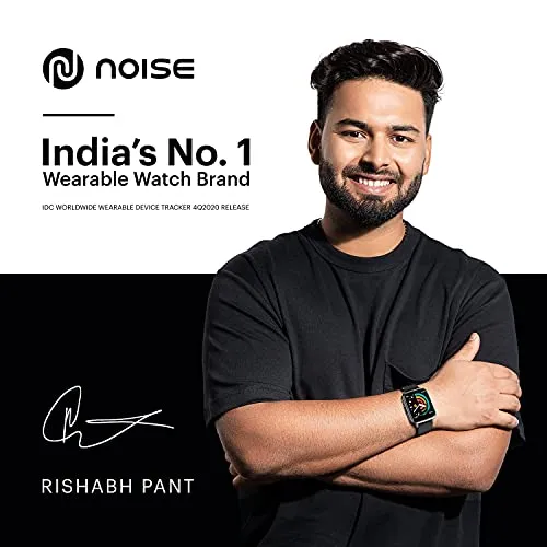 Noise ColorFit Pulse Spo2 Smart Watch with 10 days battery life, 60  Watch Faces, 1.4" Full Touch HD Display Smartwatch, 24*7 Heart Rate Monitor Smart Band, Sleep Monitoring Smart Watches for Men and Women & IP68 Waterproof (Jet Black)
