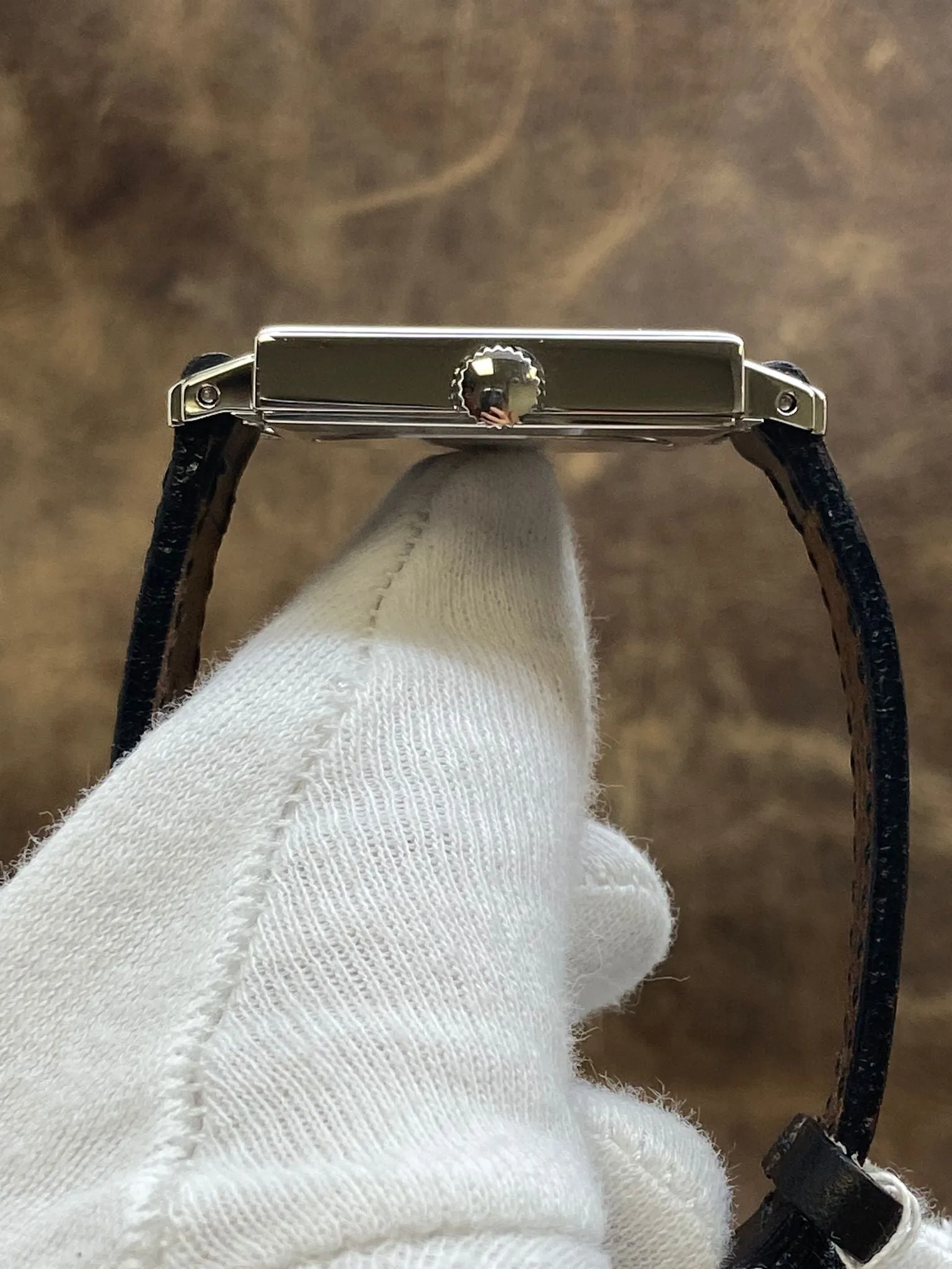 Nomos Tetra 406 White Dial Hand Wind Watch