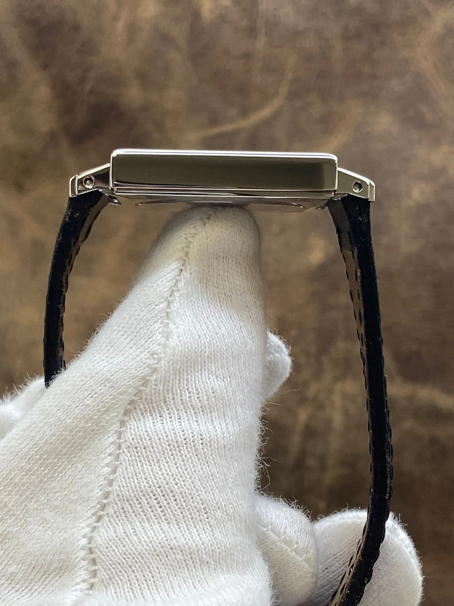 Nomos Tetra 406 White Dial Hand Wind Watch