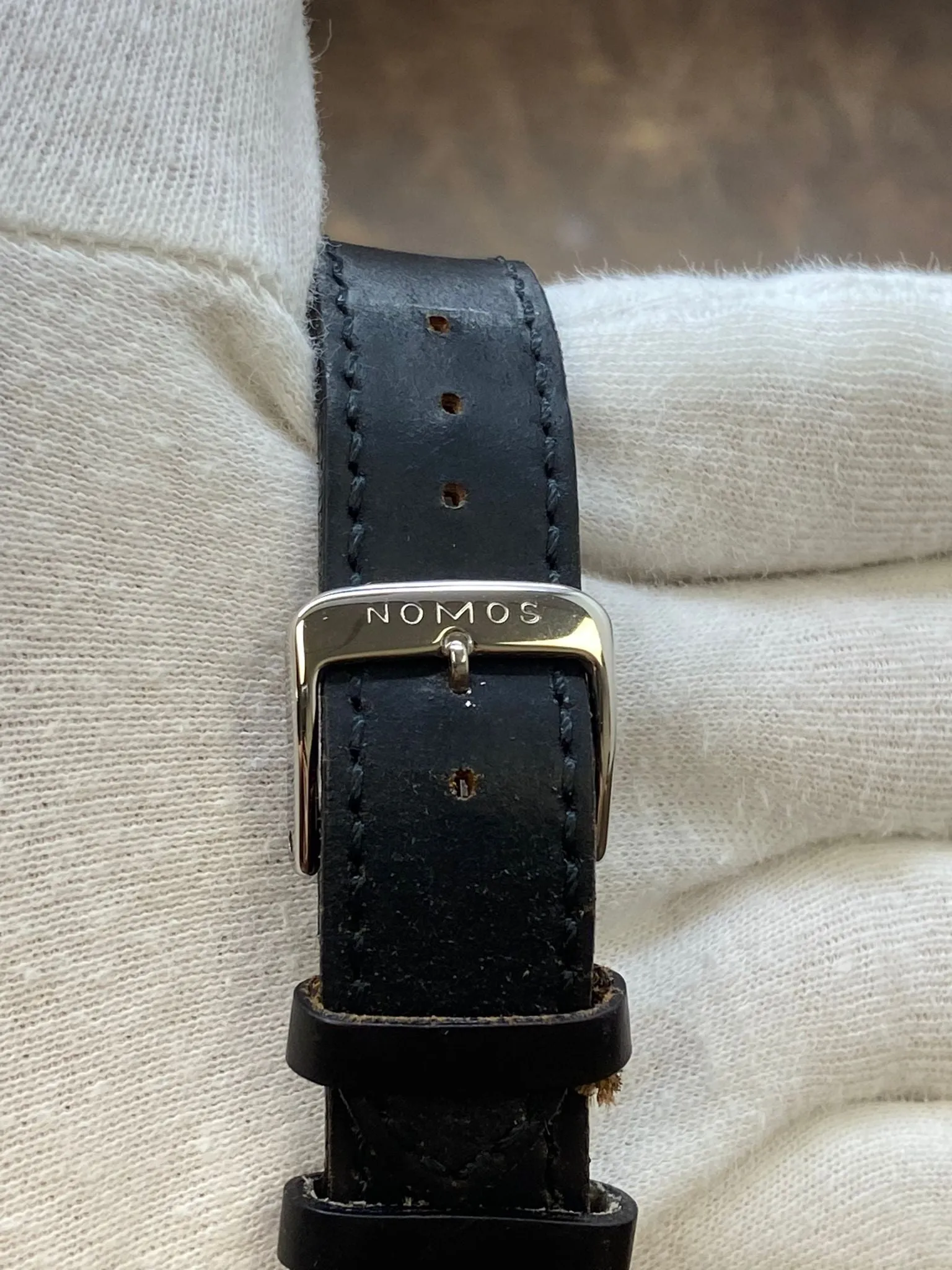 Nomos Tetra 406 White Dial Hand Wind Watch