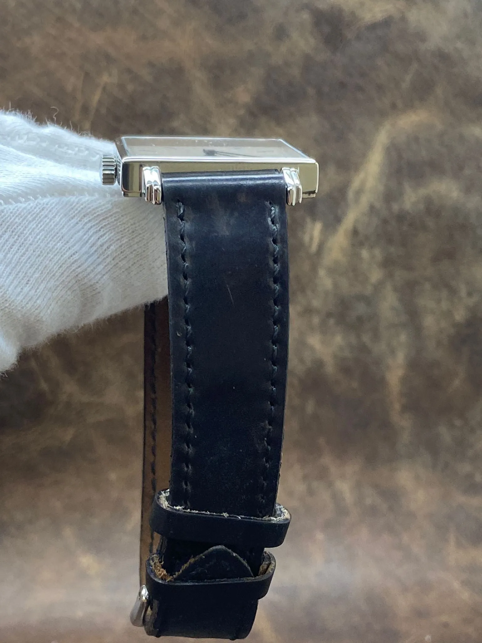 Nomos Tetra 406 White Dial Hand Wind Watch