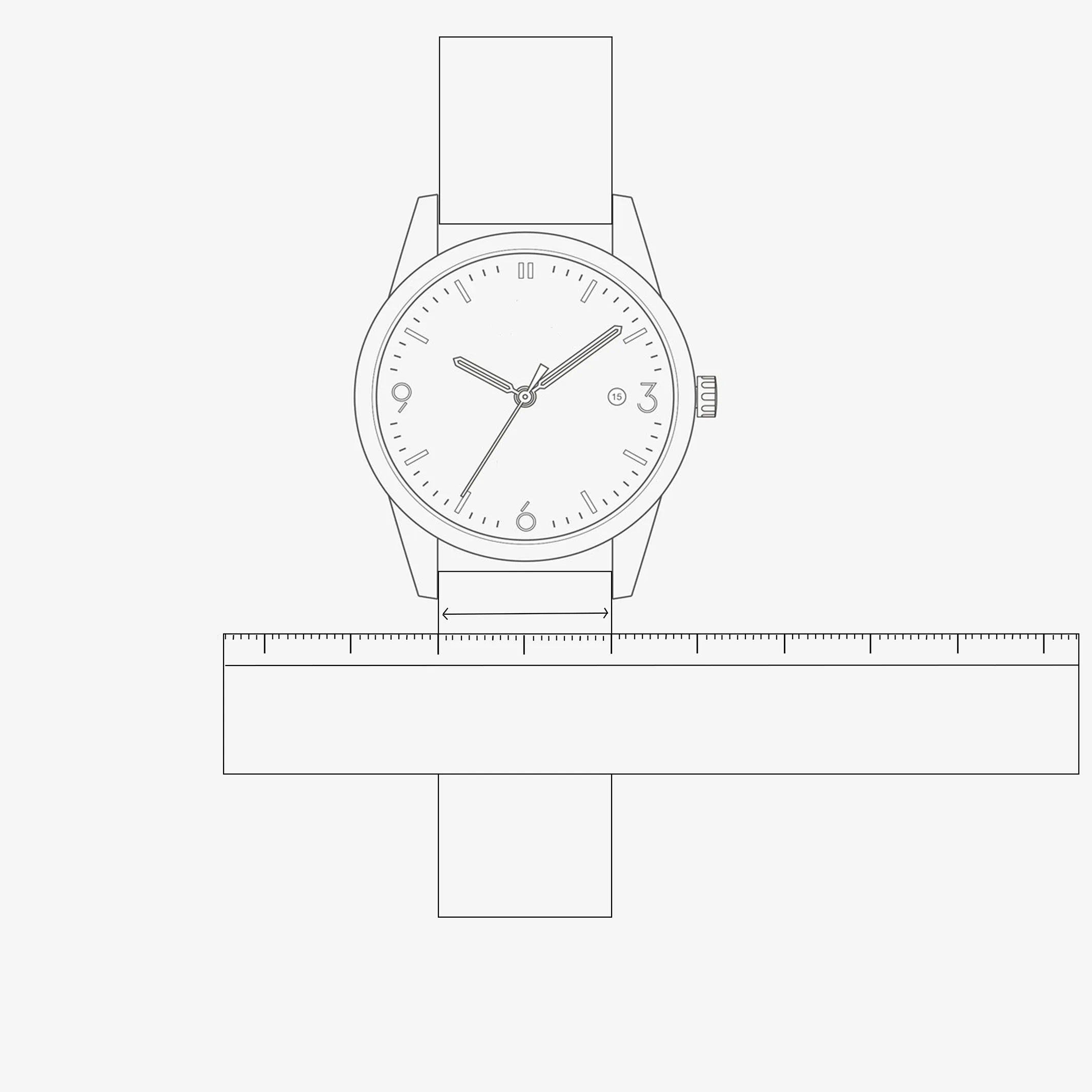 Nylon watch strap