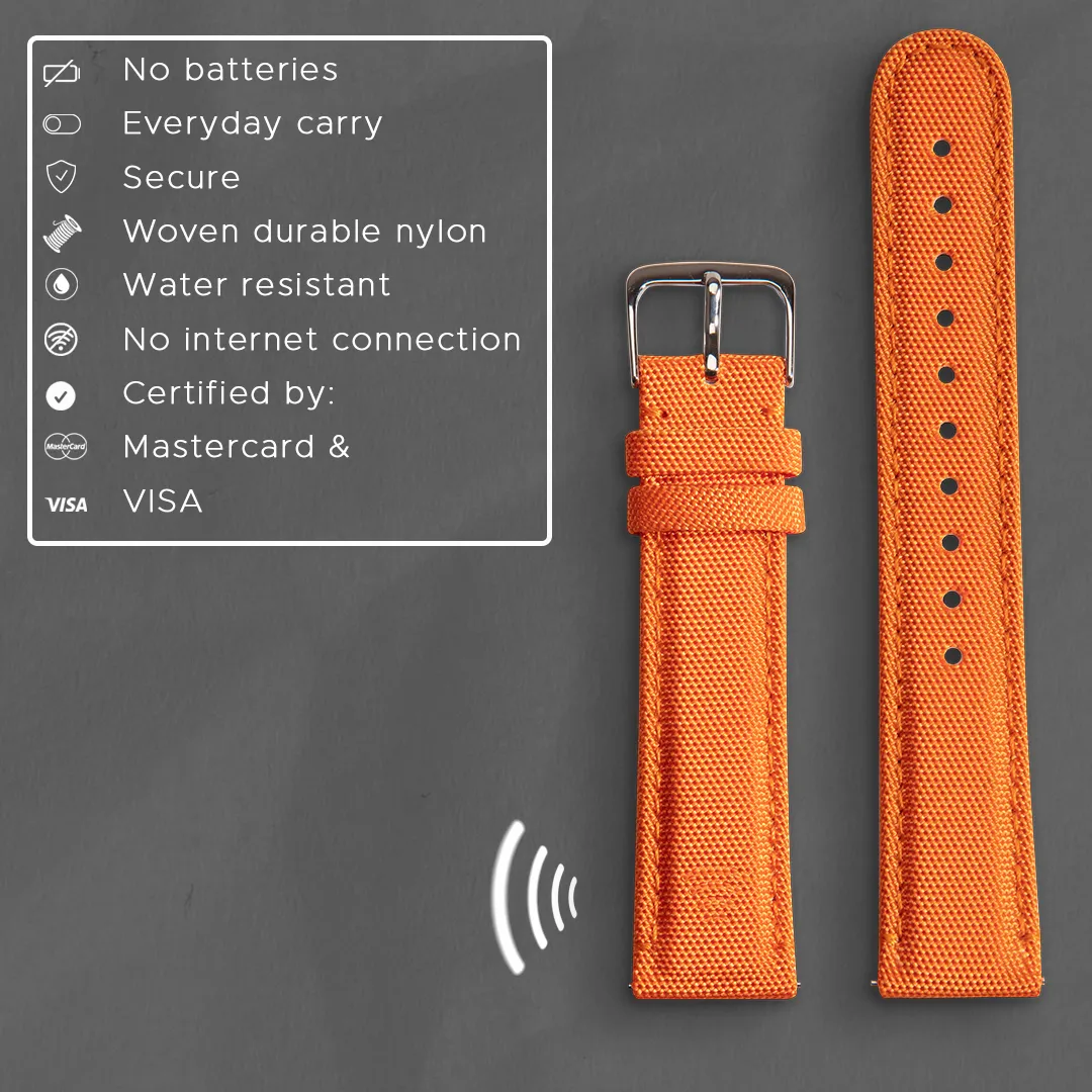 Nylon watch strap