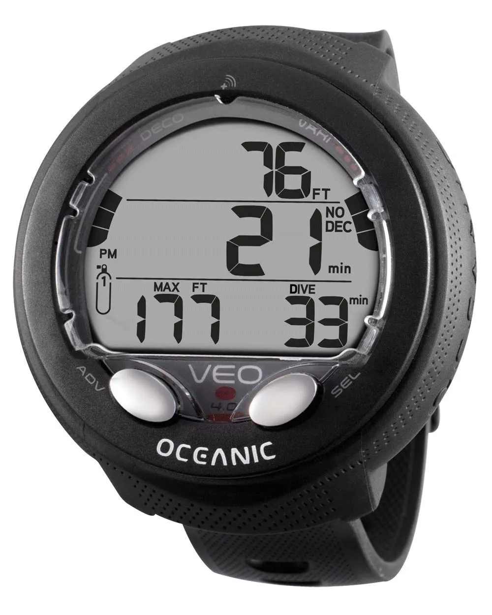 Oceanic Veo 4 Wrist Computer (Black)