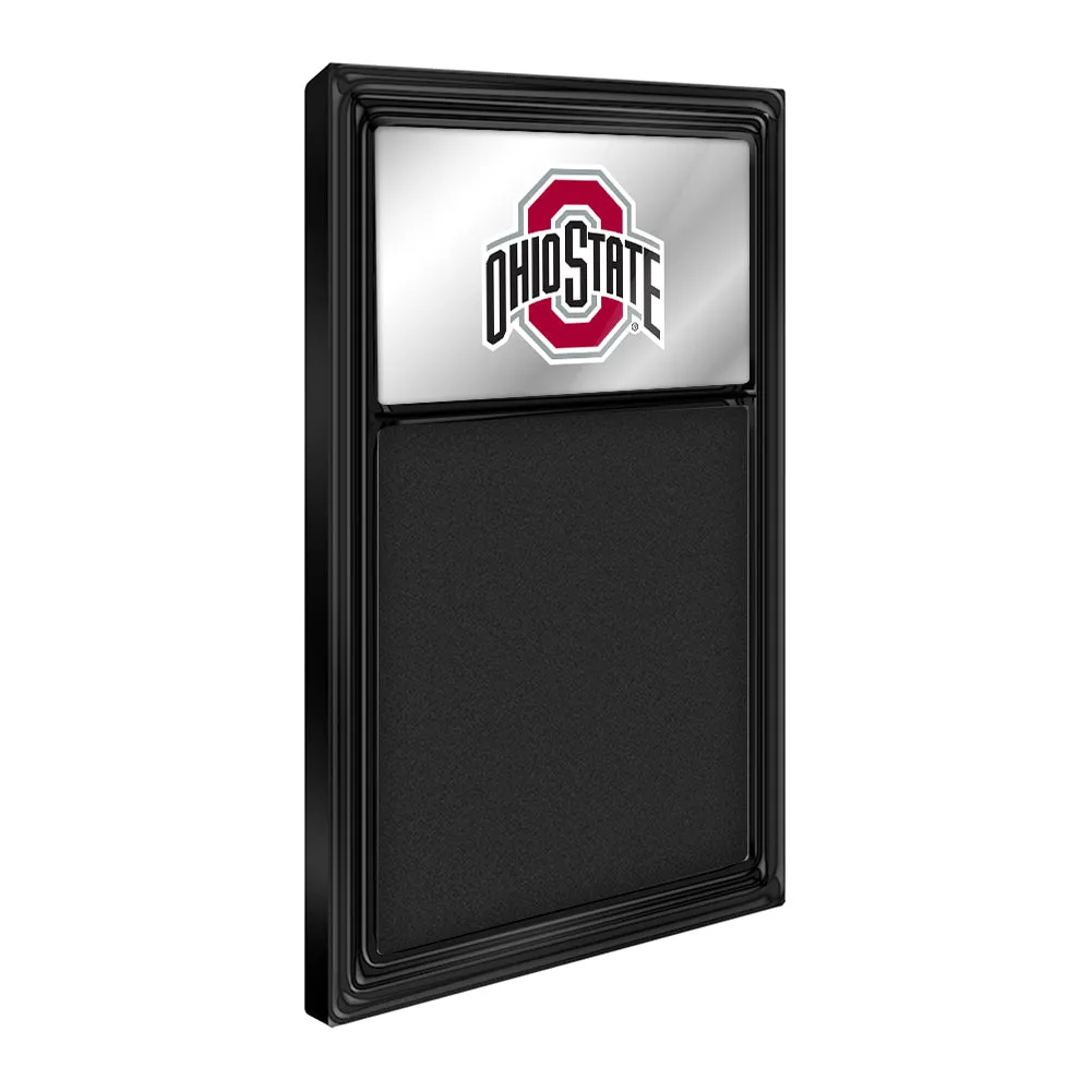 Ohio State Buckeyes: Mirrored Chalk Note Board