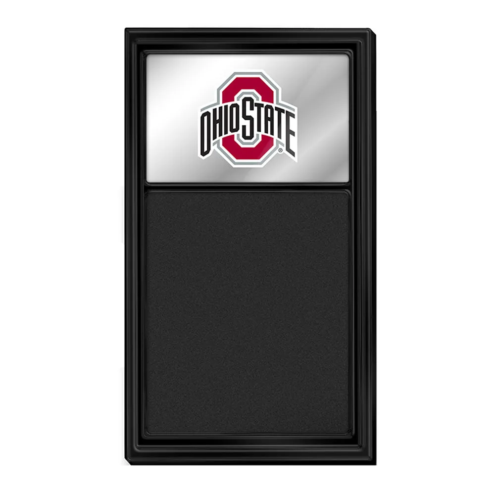 Ohio State Buckeyes: Mirrored Chalk Note Board