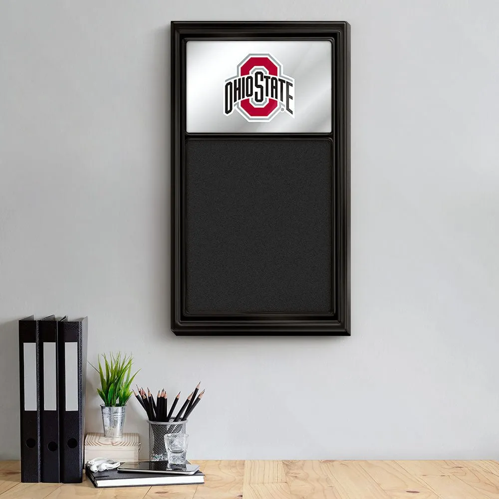 Ohio State Buckeyes: Mirrored Chalk Note Board