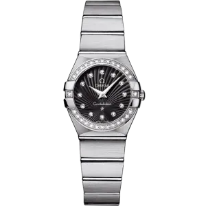 Omega Constellation 24 mm, steel on steel