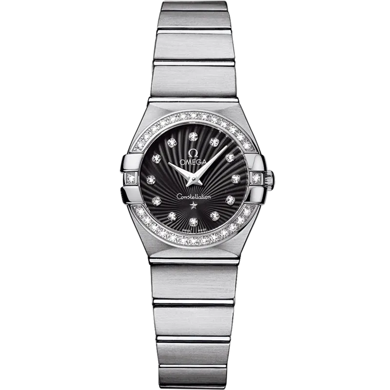Omega Constellation 24 mm, steel on steel