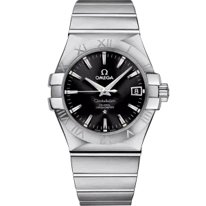 Omega Constellation 35 mm, steel on steel