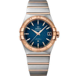 Omega Constellation 38 mm, steel - red gold on steel - red gold