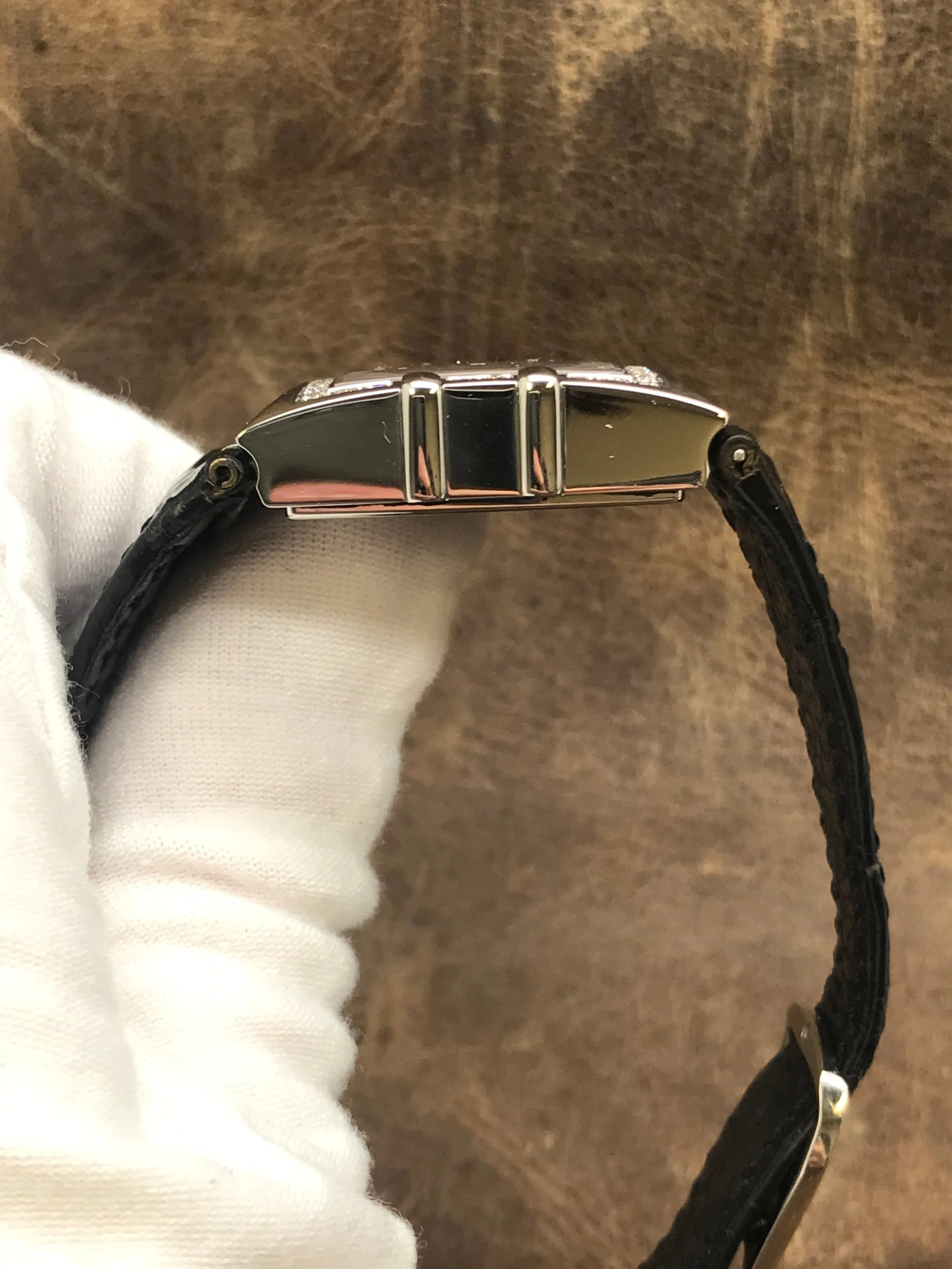 Omega Constellation Quadra 1847.55.11 Black Dial Quartz Women's Watch