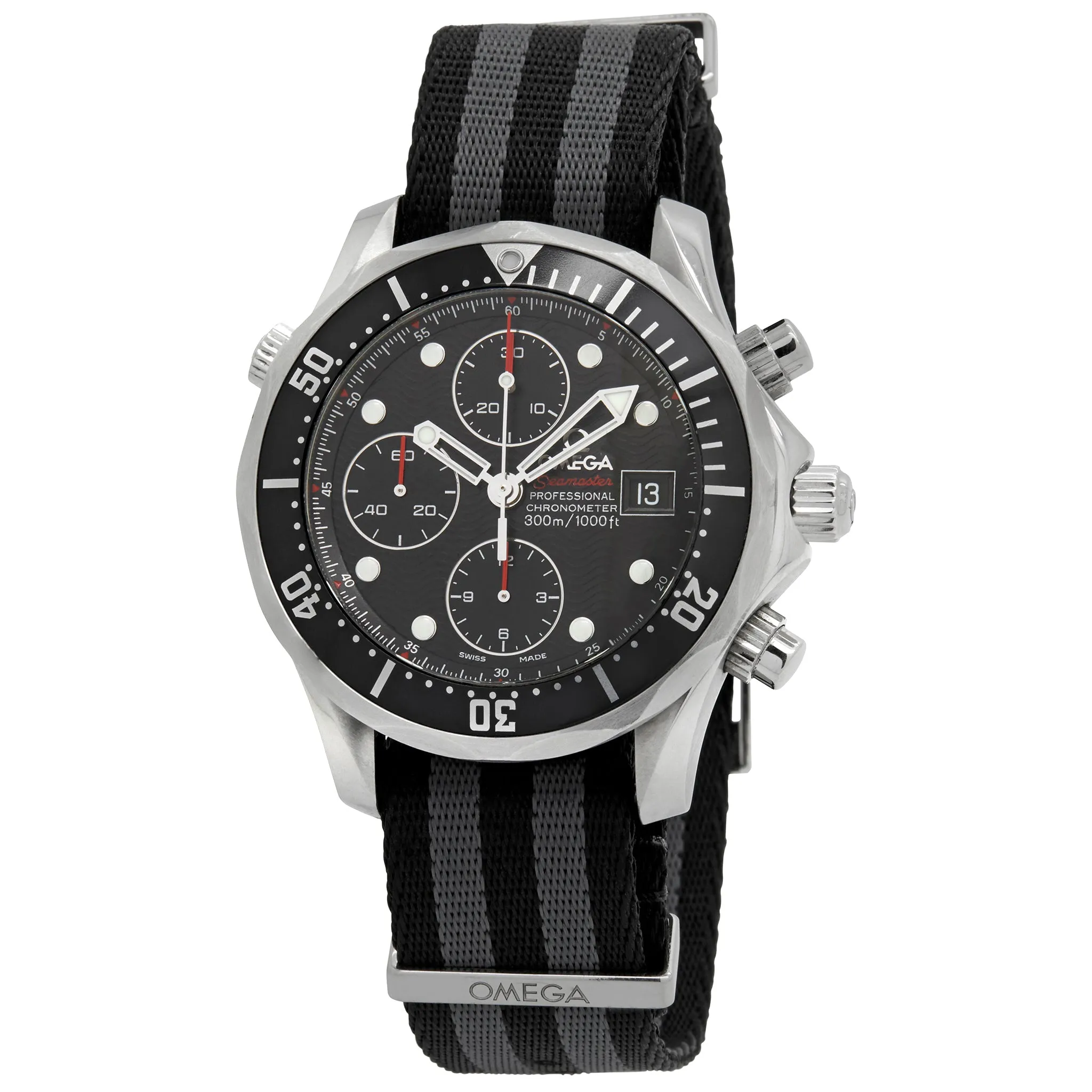 Omega Seamaster 213.30.42.40.01.001 Black Dial Automatic Men's Watch