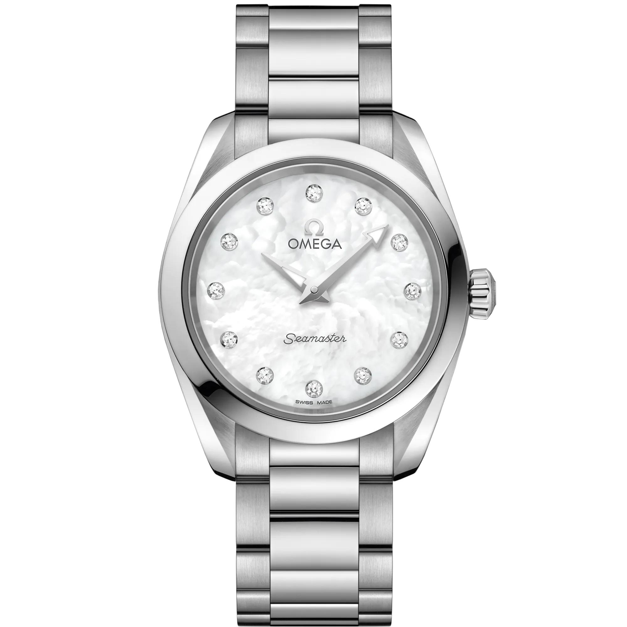 Omega Seamaster Aqua Terra 150M 28 mm, steel on steel