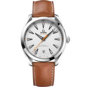 Omega Seamaster Aqua Terra 150M 41 mm, steel on leather strap