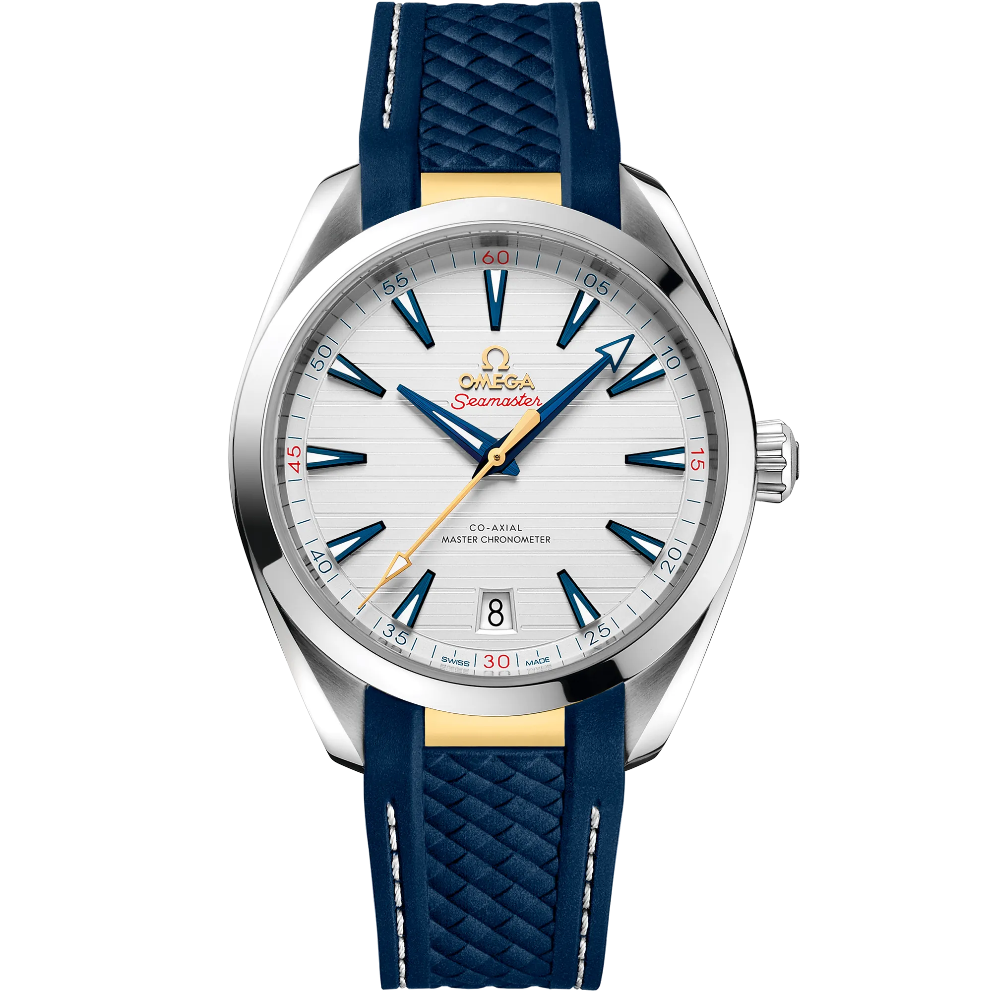 Omega Seamaster Aqua Terra 150M 41 mm, steel on rubber strap