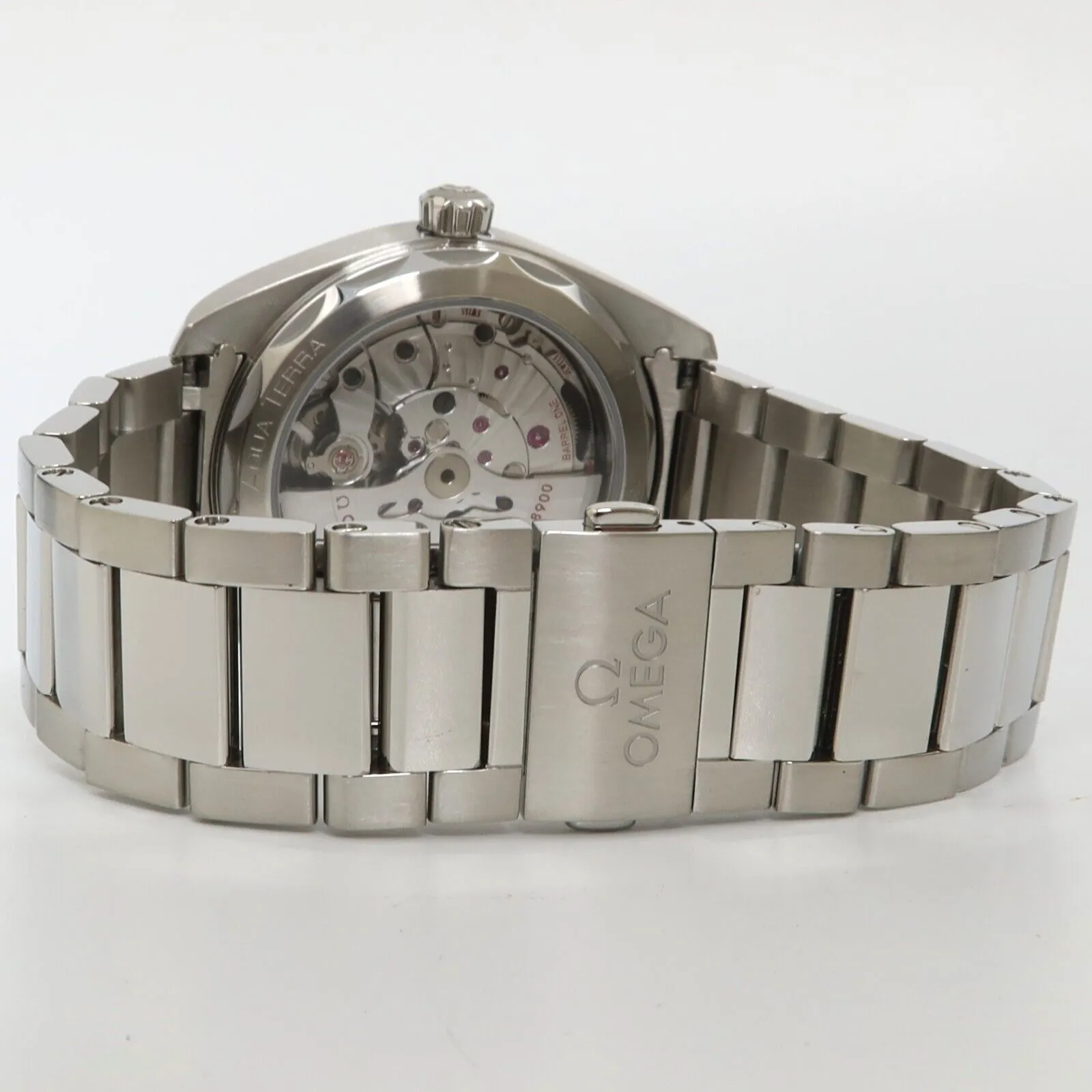 Omega Seamaster Aqua Terra Silver Dial Orange Hand Steel 220.10.41.21.02.001