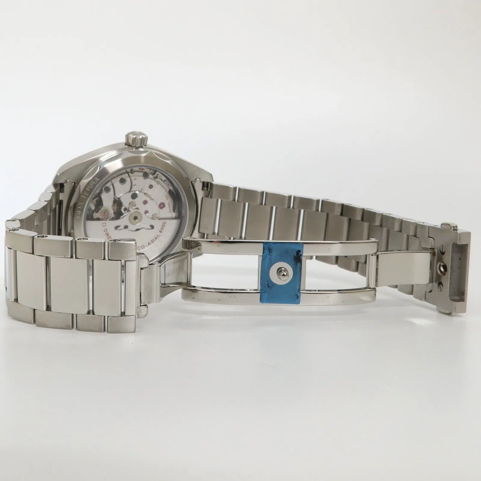 Omega Seamaster Aqua Terra Silver Dial Orange Hand Steel 220.10.41.21.02.001