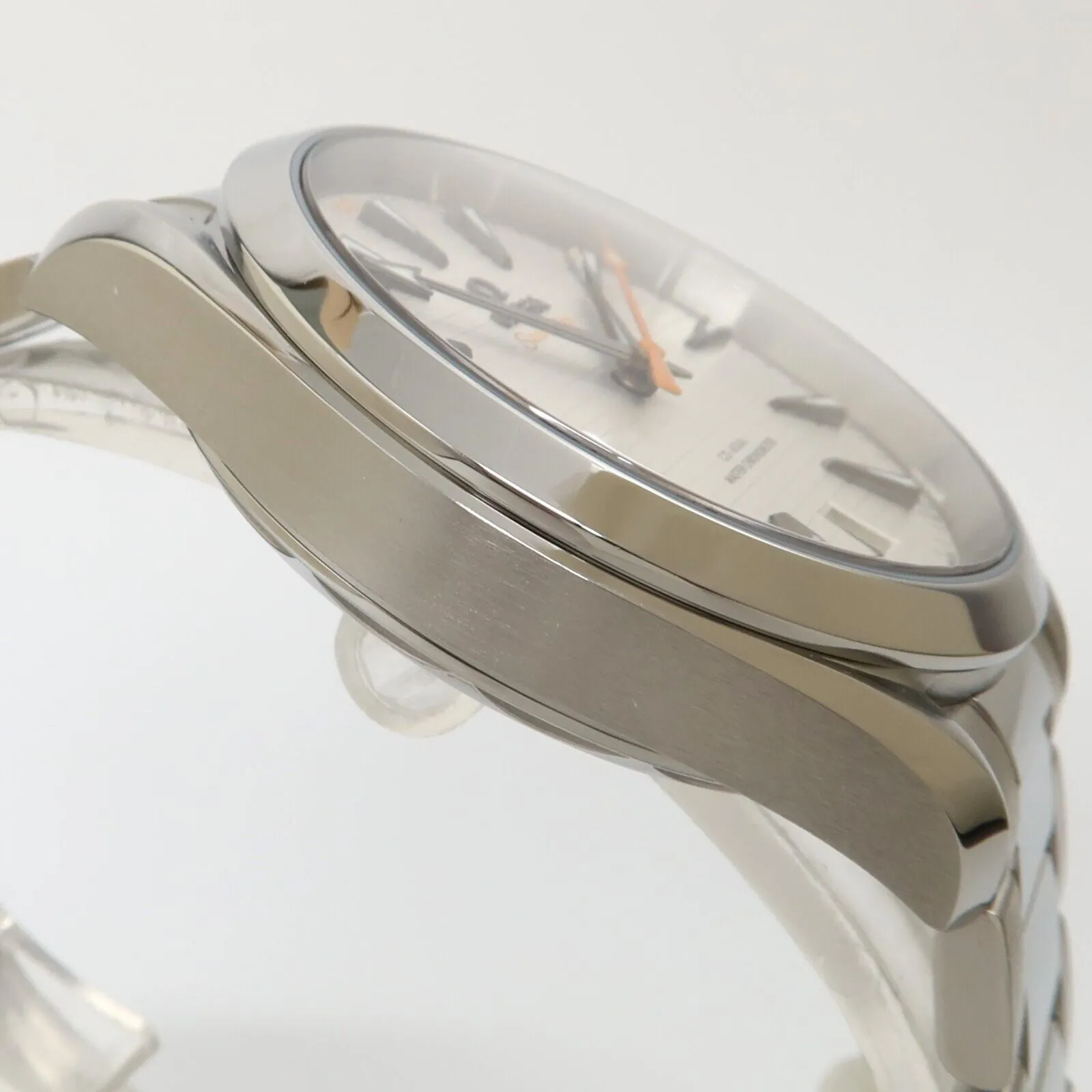 Omega Seamaster Aqua Terra Silver Dial Orange Hand Steel 220.10.41.21.02.001