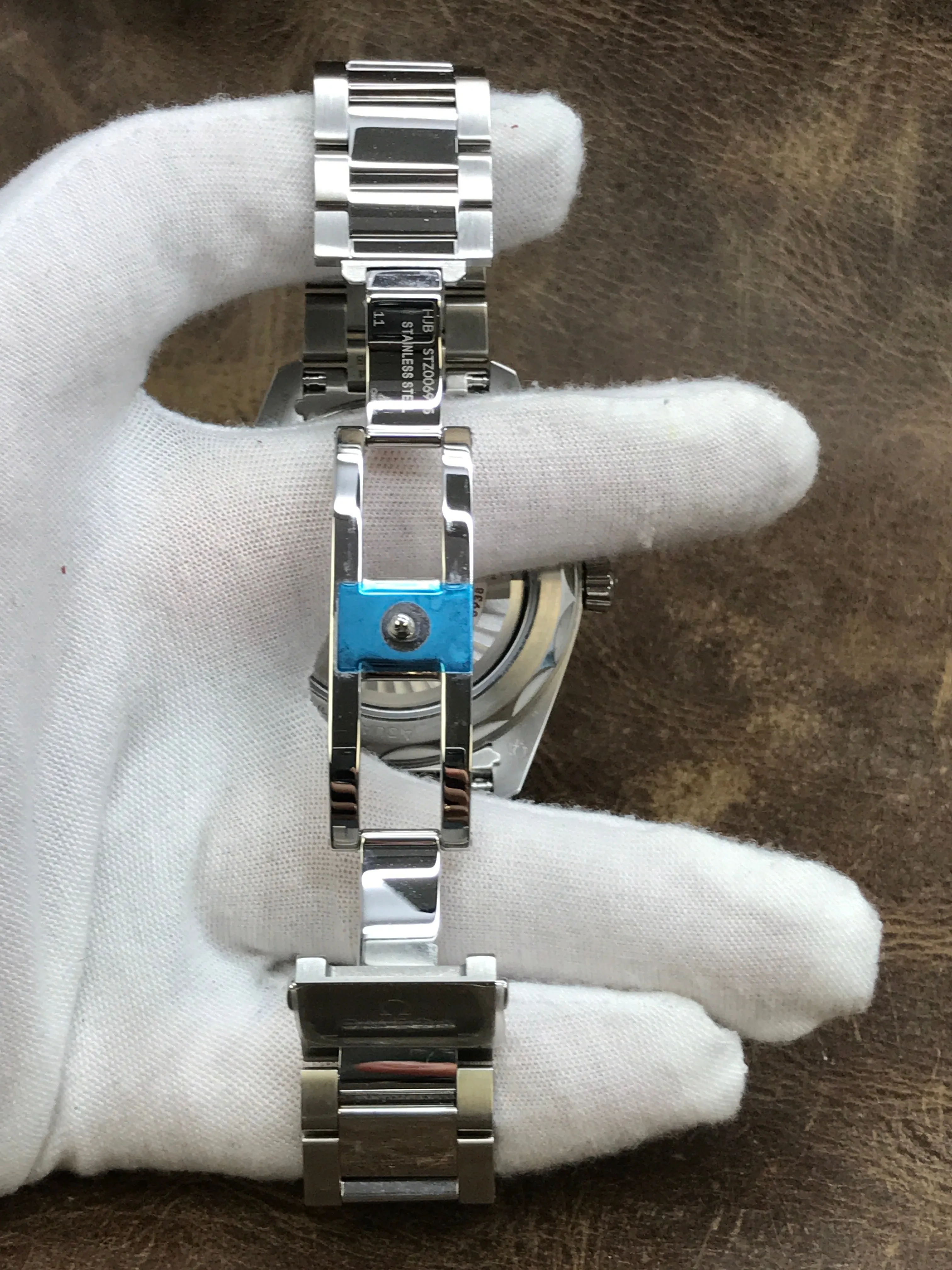 Omega Seamaster Aqua Terra Worldtimer 220.10.43.22.03.001 Blue Dial Automatic Men's Watch