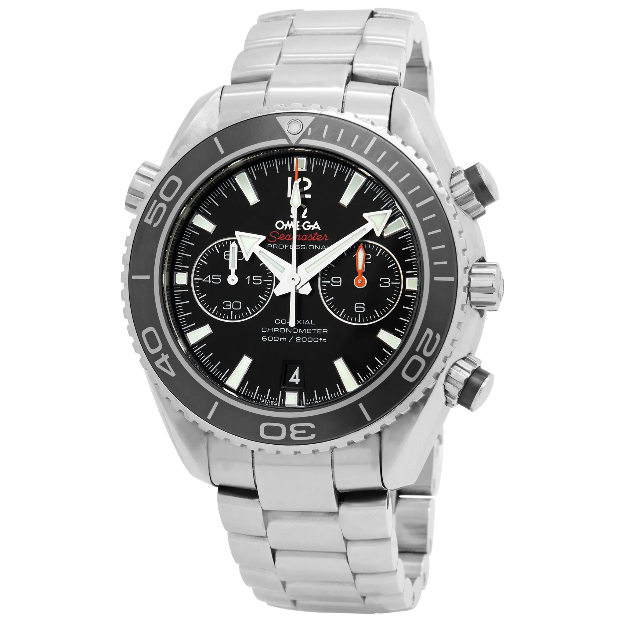 Omega Seamaster Planet Ocean 232.30.46.51.01.001 Black Dial Automatic Men's Watch