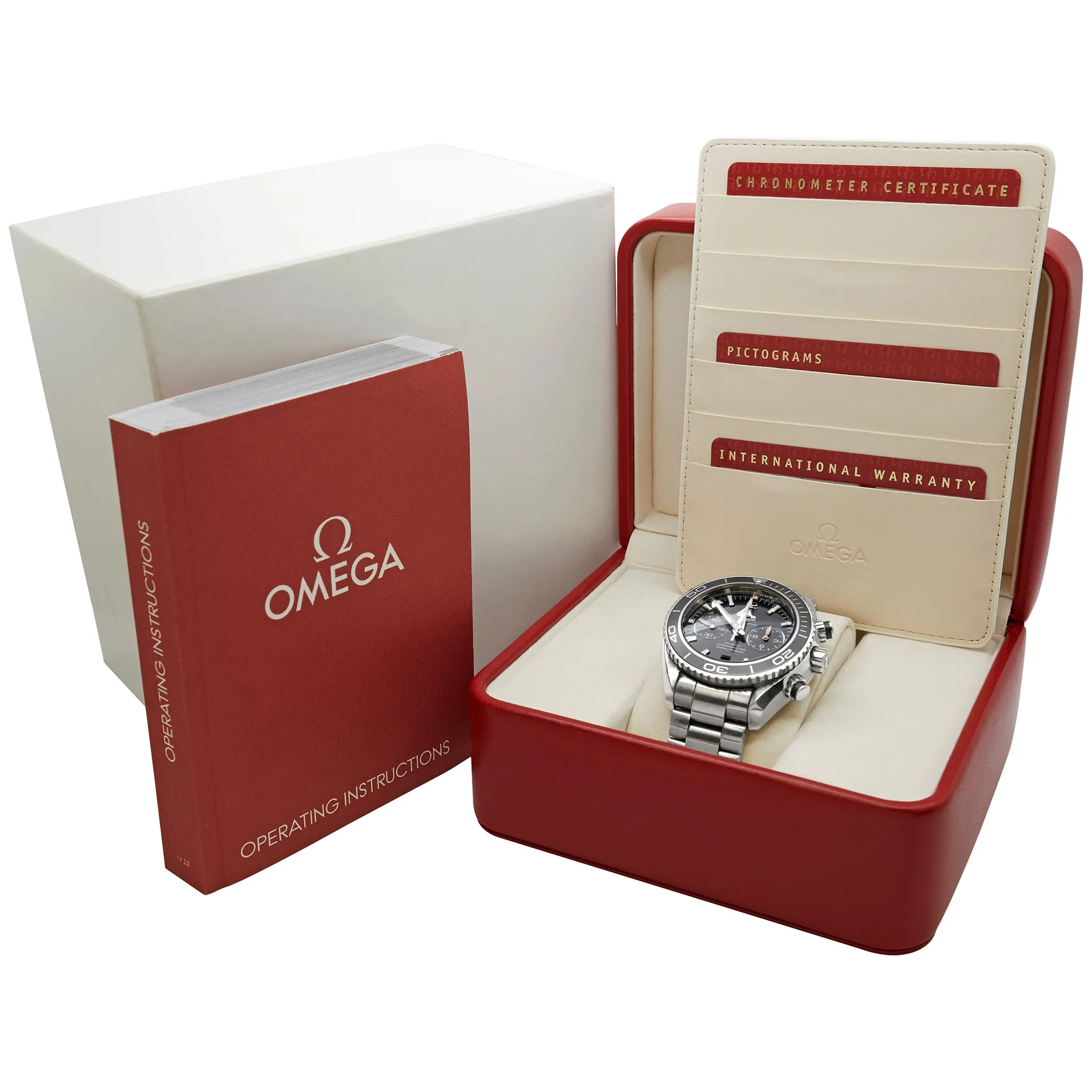 Omega Seamaster Planet Ocean 232.30.46.51.01.001 Black Dial Automatic Men's Watch