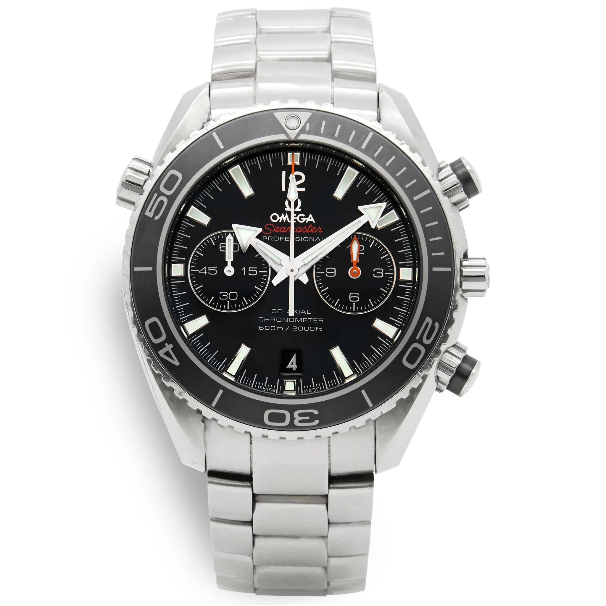 Omega Seamaster Planet Ocean 232.30.46.51.01.001 Black Dial Automatic Men's Watch