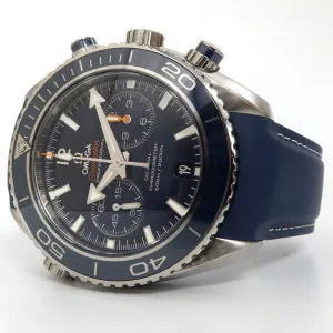 Omega Seamaster Planet Ocean Blue Dial Titanium Chronograph 232.92.46.51.03.001
