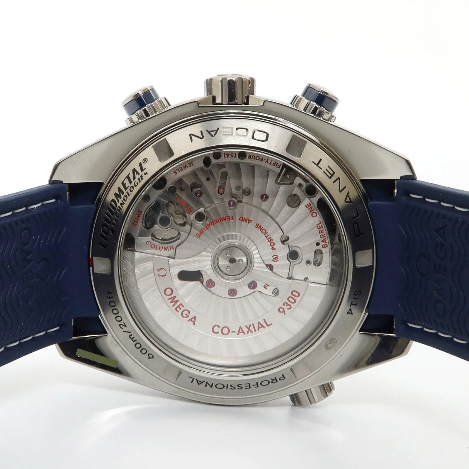 Omega Seamaster Planet Ocean Blue Dial Titanium Chronograph 232.92.46.51.03.001