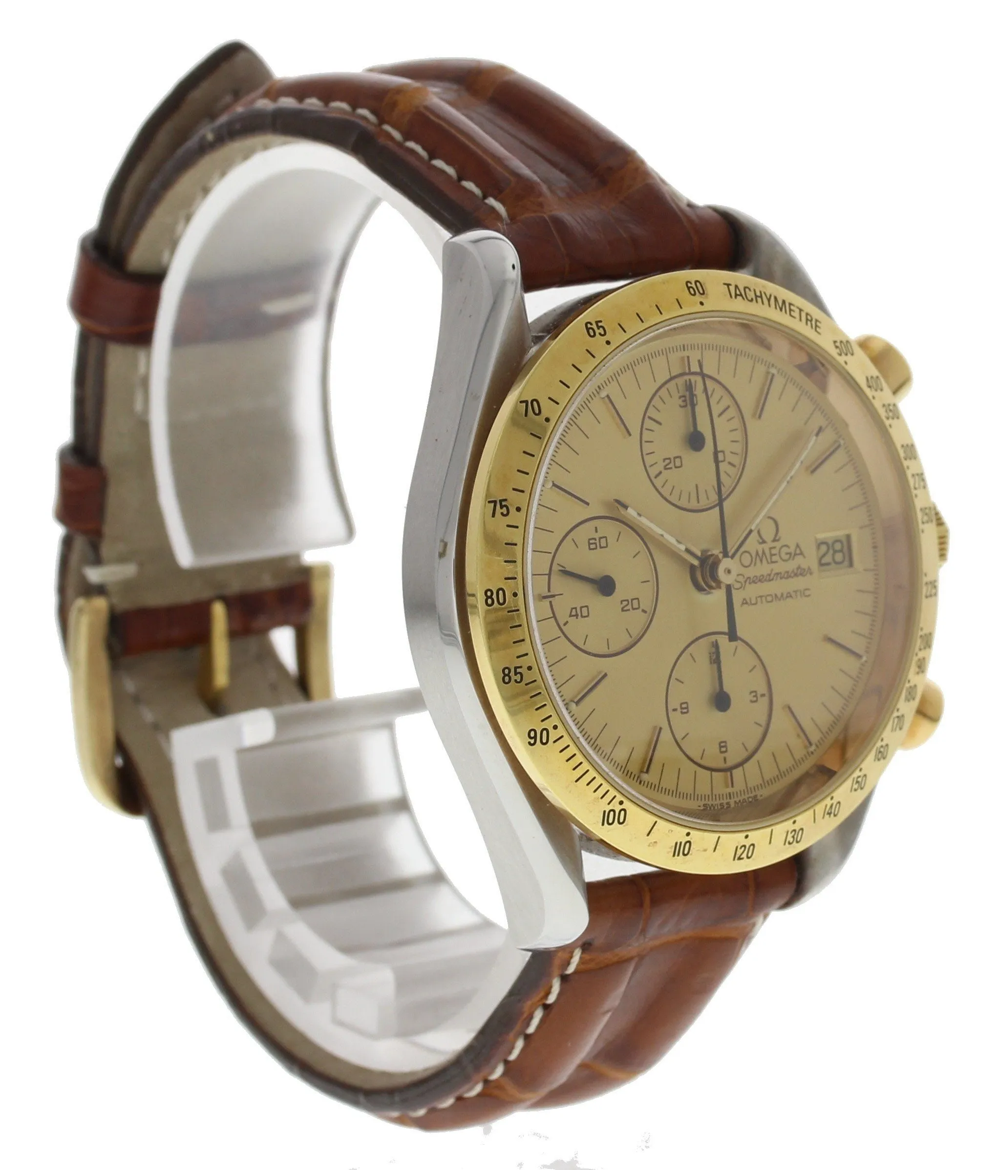 Omega Speedmaster 3711.10 18k Yellow Gold Watch
