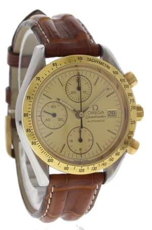 Omega Speedmaster 3711.10 18k Yellow Gold Watch