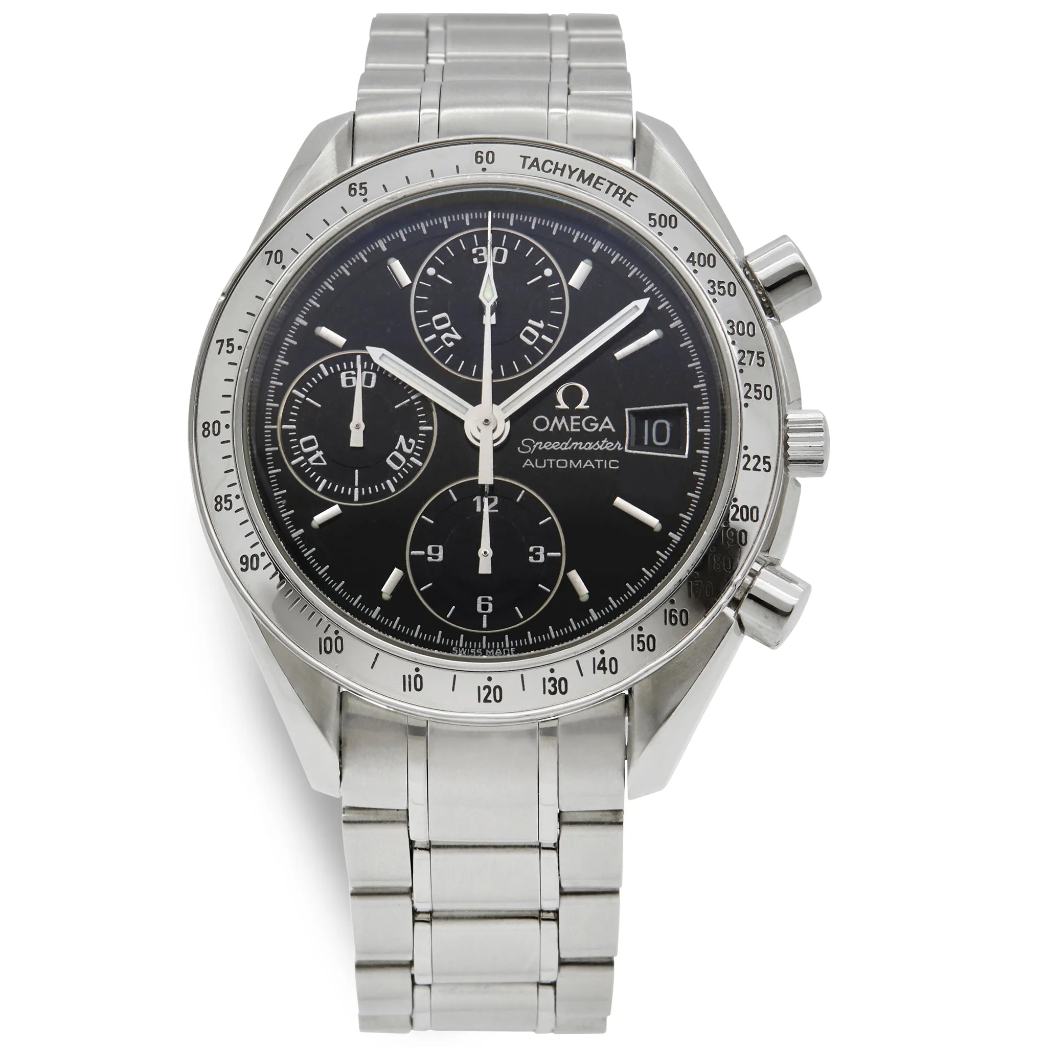 Omega Speedmaster Date 3513.50.00 Black Dial Automatic Men's Watch