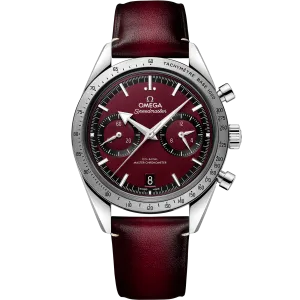 Omega Speedmaster Speedmaster '57 40.5 mm, steel on leather strap
