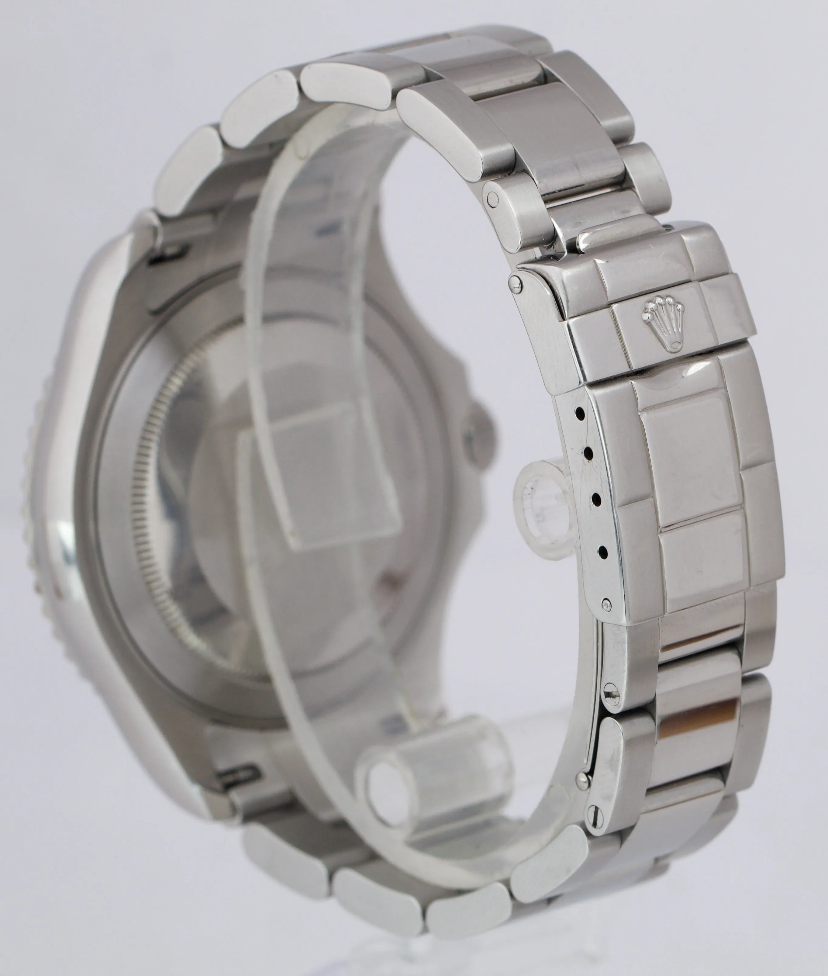 OPEN CARD UNPOLISHED Rolex Yacht-Master 16622 REHAUT Platinum Steel 40mm Watch