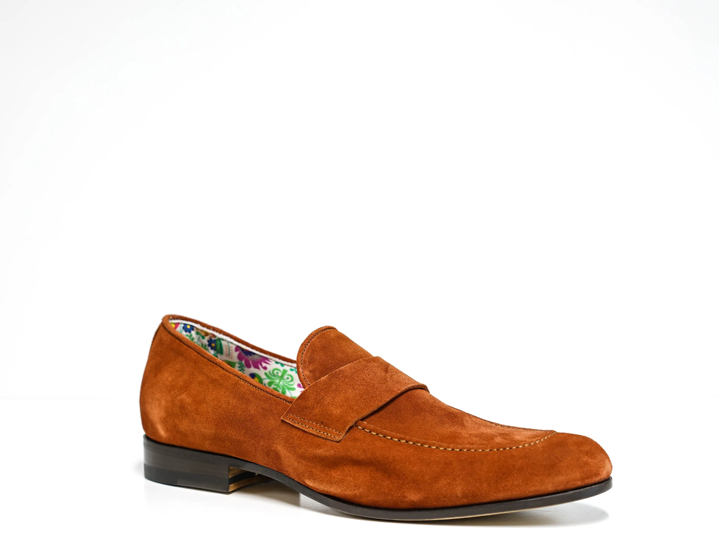 Ortigni Men's Parrot Suede Loafer 94.9153