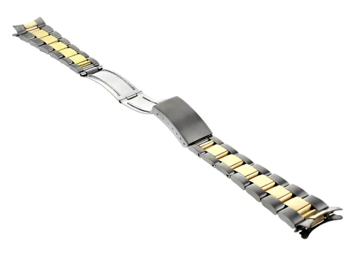 OYSTER WATCH BAND FOR 34MM ROLEX DATE 1400 1500 1505 AIRKING BRACELET 14K/S 19MM