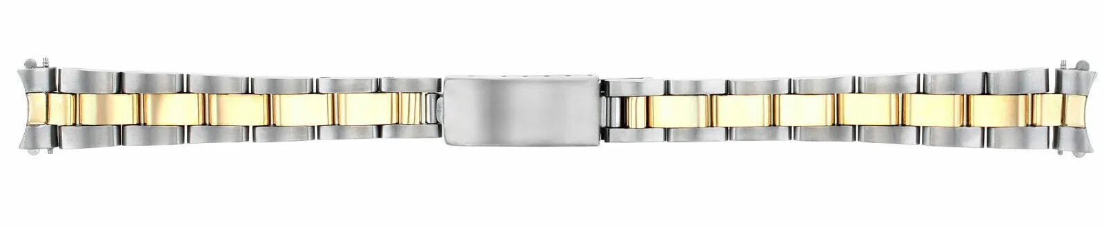 OYSTER WATCH BAND FOR LADY ROLEX DATEJUST 6917 6919 69173 REAL GOLD 14K/SS 13MM