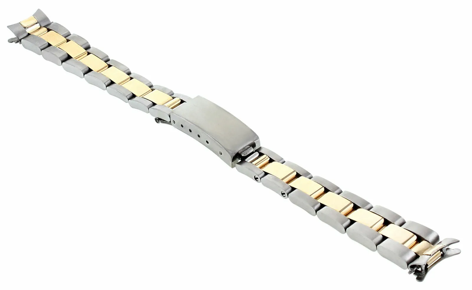 OYSTER WATCH BAND FOR LADY ROLEX DATEJUST 6917 6919 69173 REAL GOLD 14K/SS 13MM