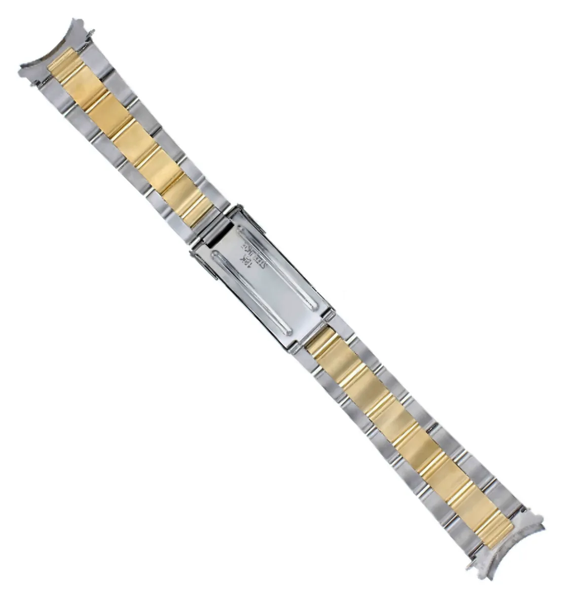 OYSTER WATCH BAND FOR ROLEX SUBMARINER GMT DAYTONA 16528 16713 16718 18K/SS 20MM